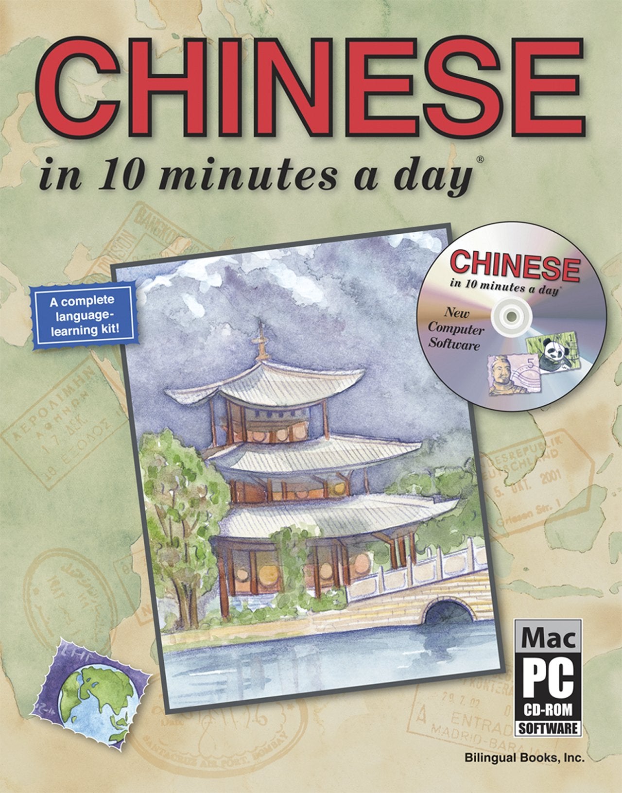 CHINESE in 10 minutes a day® with CD-ROM