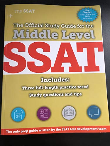 The Official Study Guide for the Middle Level SSAT