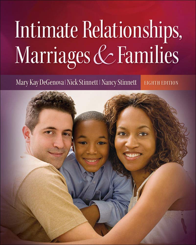 Intimate Relationships, Marriages, and Families