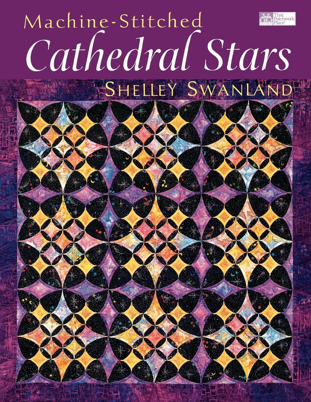 Machine-Stitched Cathedral Stars