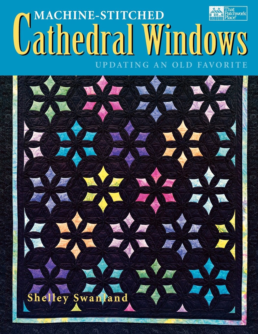Machine-Stitched Cathedral Windows