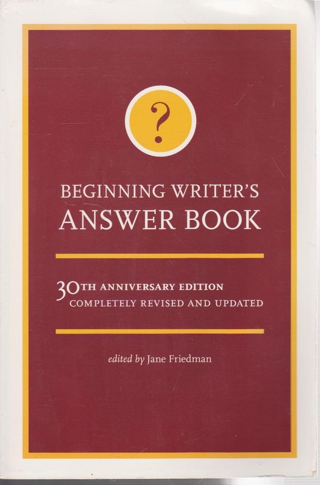 Beginning Writers Answer Book