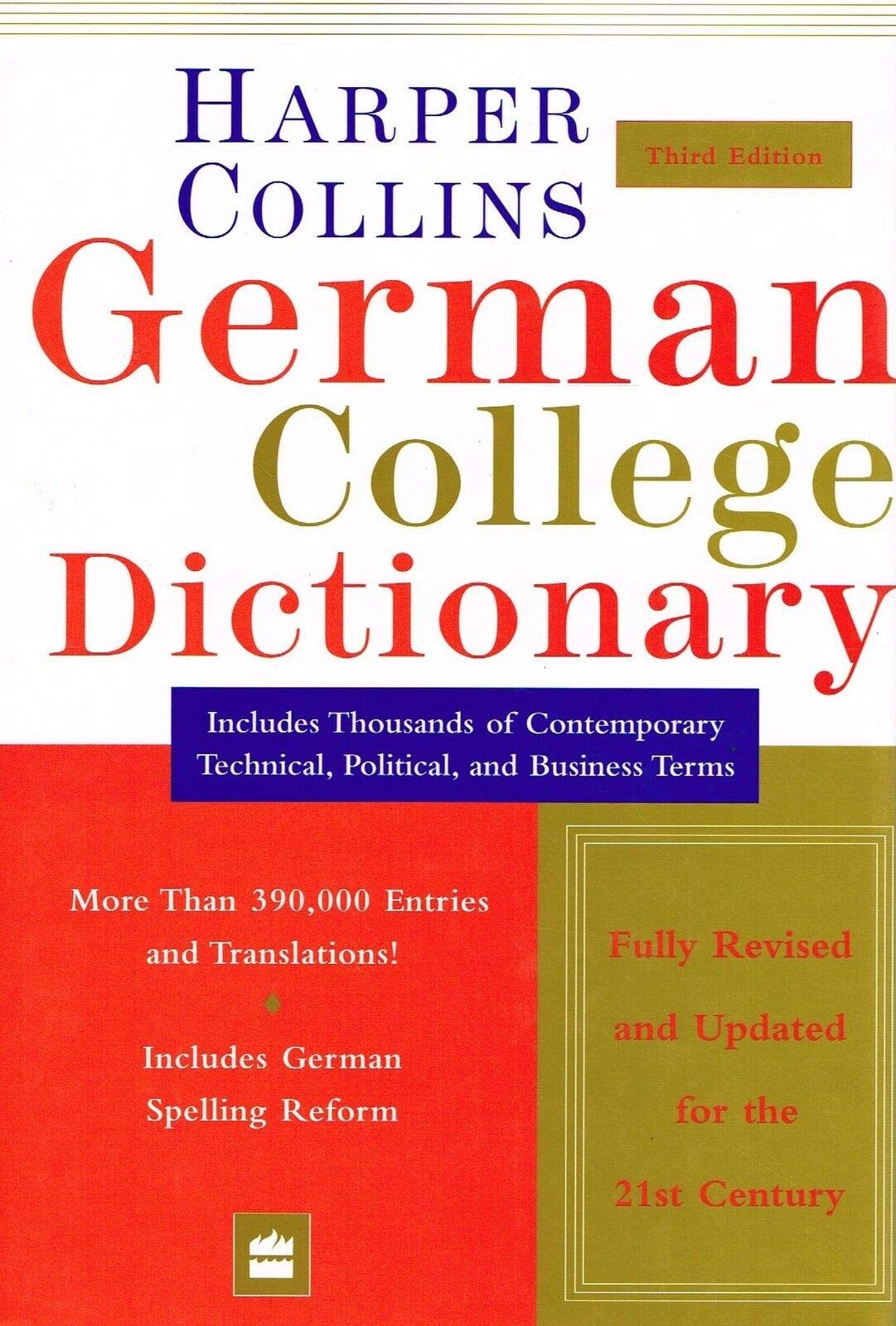 HarperCollins German College Dictionary 3rd Edition (Collins Language)