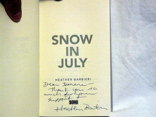Snow in July: a novel