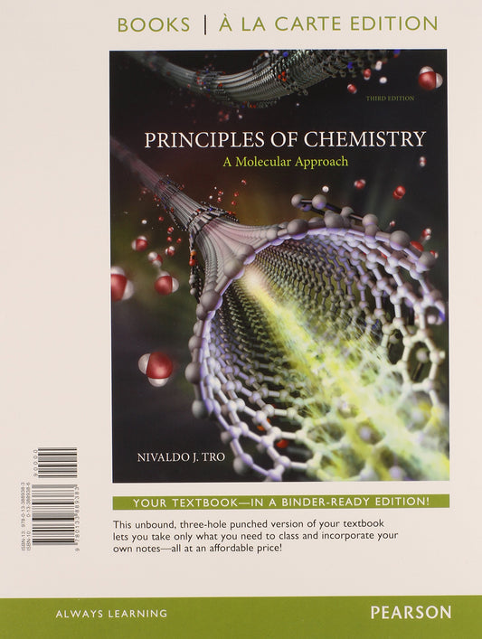 Principles of Chemistry: A Molecular Approach, Books a la Carte Edition (3rd Edition)