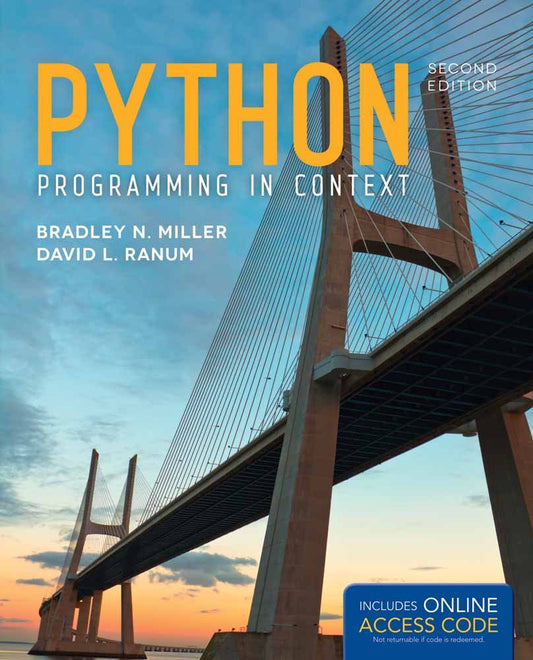 Python Programming in Context: .