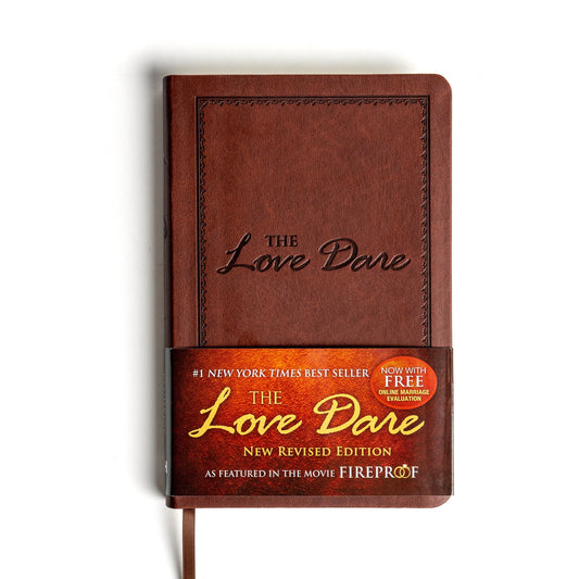 The Love Dare, LeatherTouch: A 40-Day Challenge for Husbands and Wives to Understand and Practice Unconditional Love - Includes Free Online Marriage Evaluation