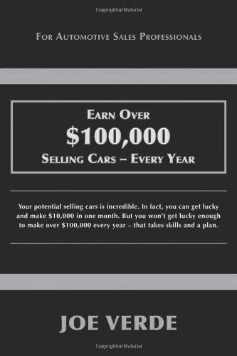 Earn Over $100,000 Selling Cars - Every Year