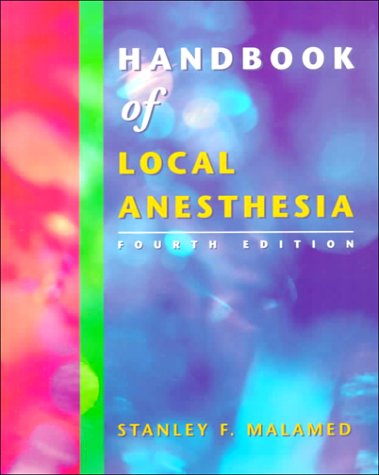 Handbook Of Local Anesthesia