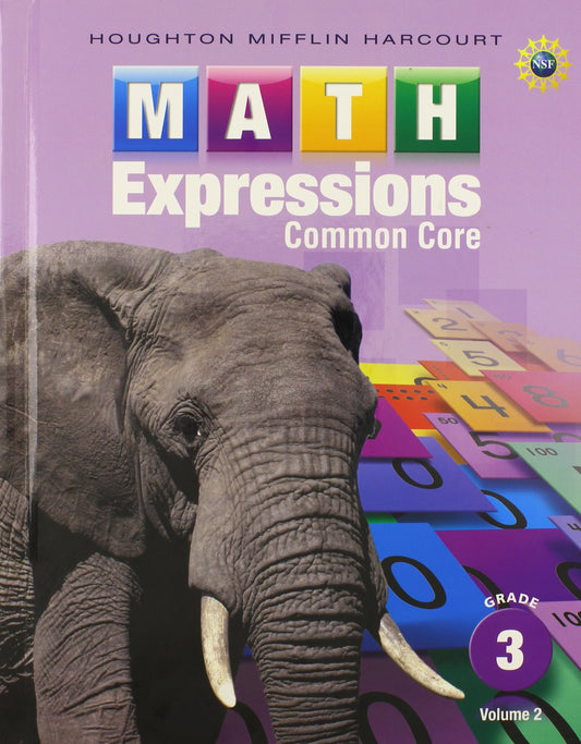 Student Activity Book, Volume 2 (Hardcover) Grade 3 (Math Expressions)