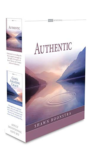 Authentic by Shawn Boonstra & God's Amazing Graceby Ellen G. White, Devotional Boxed Gift Set 2019