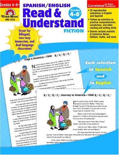 Spanish / English Read & Understand Fiction, Grades 4-6+ (Spanish Edition)