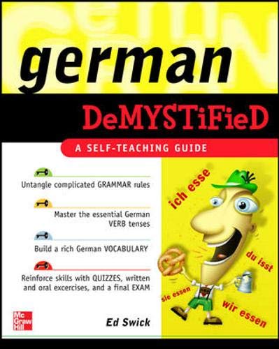 German Demystified: A Self Teaching Guide