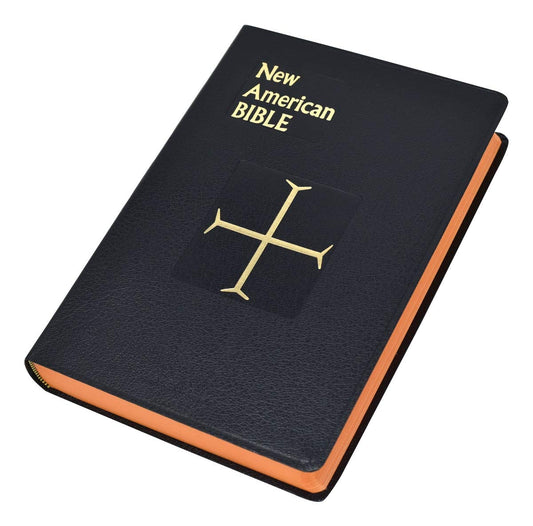 Saint Joseph New American Bible/Black Imitation Leather/ Large Print/ No.611/10B