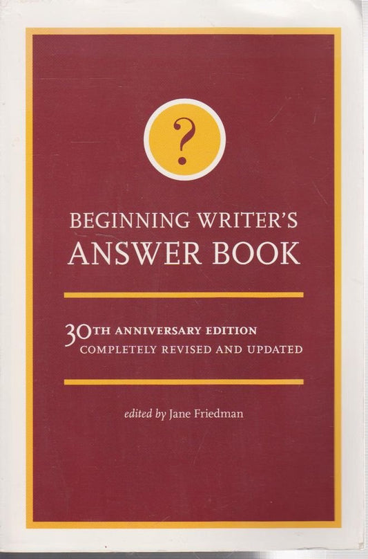 Beginning Writers Answer Book