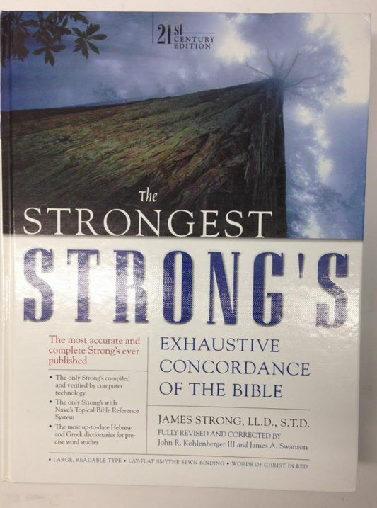 The Strongest Strong's Exhaustive Concordance, Value Price: 21st Century Edition