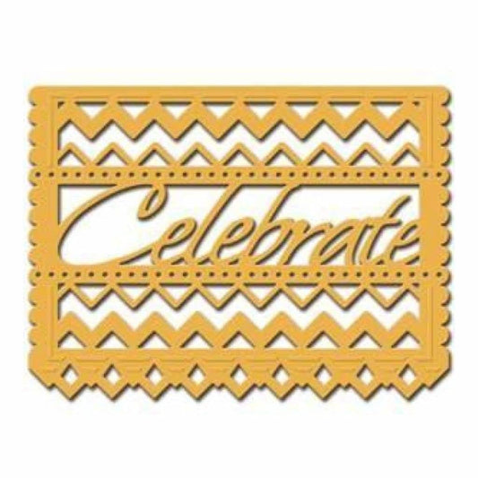 Spellbinders SCD-035 Celebra'tions Celebrate Etched/Wafer Thin Dies