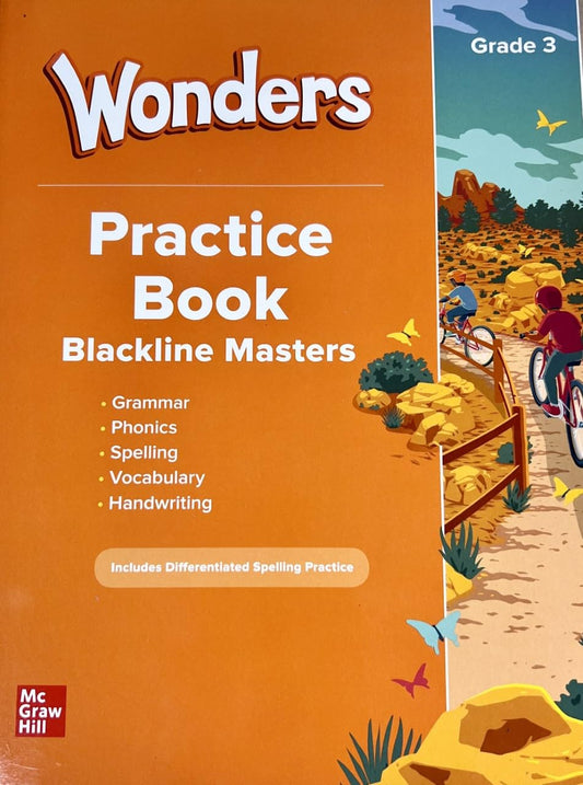 Wonders Grade 3 National Practice Book (ELEMENTARY CORE READING)