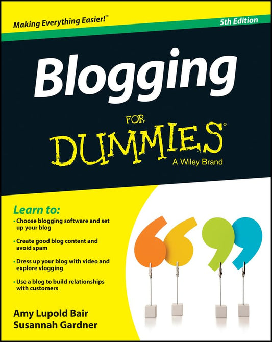 Blogging for Dummies