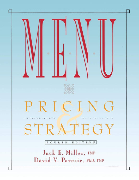 Menu: Pricing and Strategy