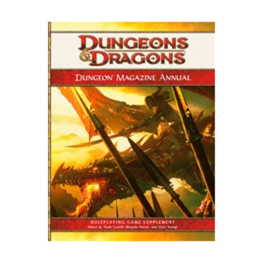 Dungeon Magazine Annual, Vol. 1: A 4th Edition D&D Compilation (D&D Supplement)