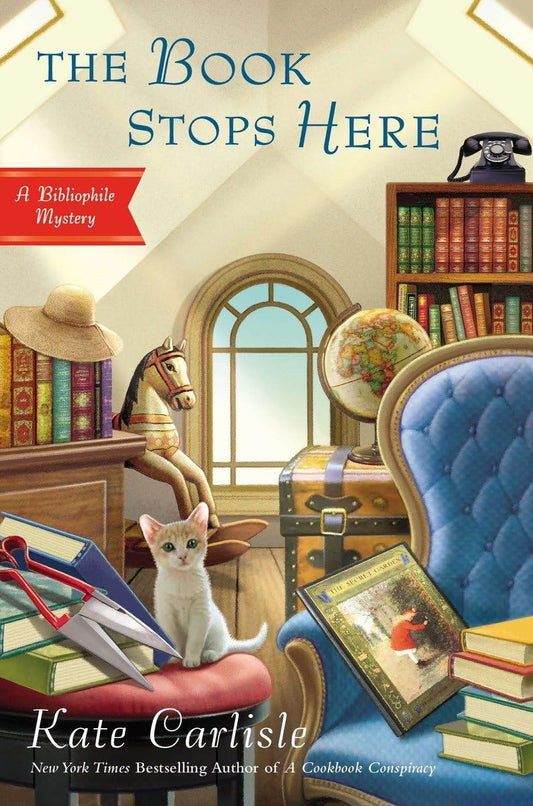 The Book Stops Here: A Bibliophile Mystery (Bibliophile Mysteries)