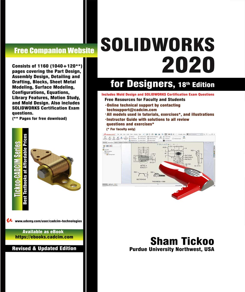 SOLIDWORKS 2020 for Designers, 18th Edition