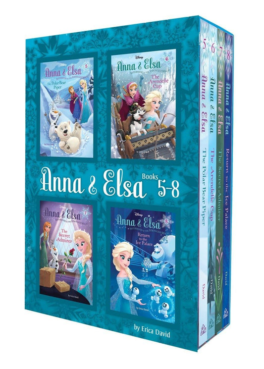 Anna & Elsa: Books 5-8 (Disney Frozen) (A Stepping Stone Book(TM))