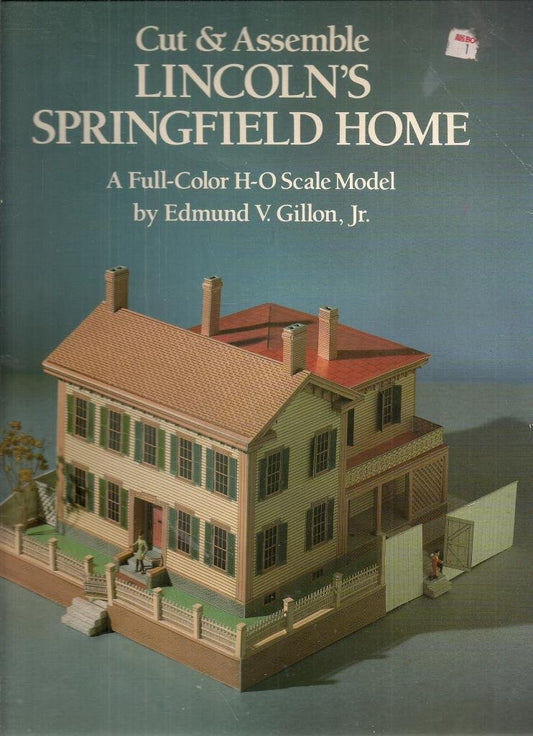 Cut & Assemble Lincoln's Springfield Home
