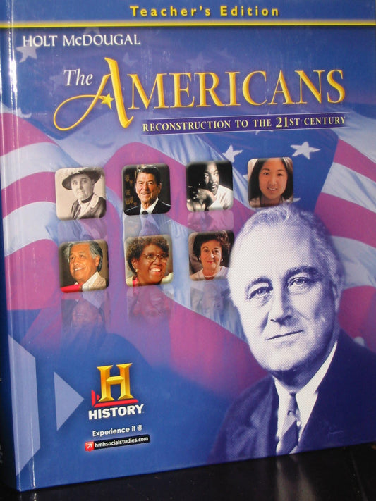 The Americans: Teacher Edition Reconstruction to the 21st Century 2012