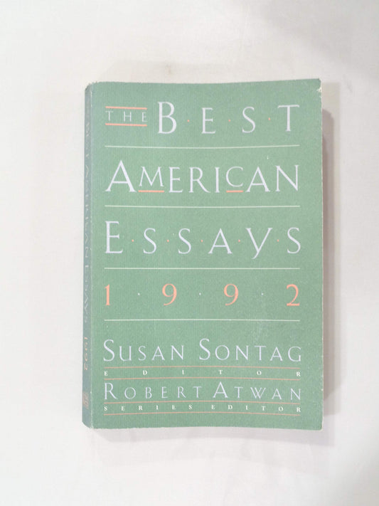 The Best American Essays, 1992