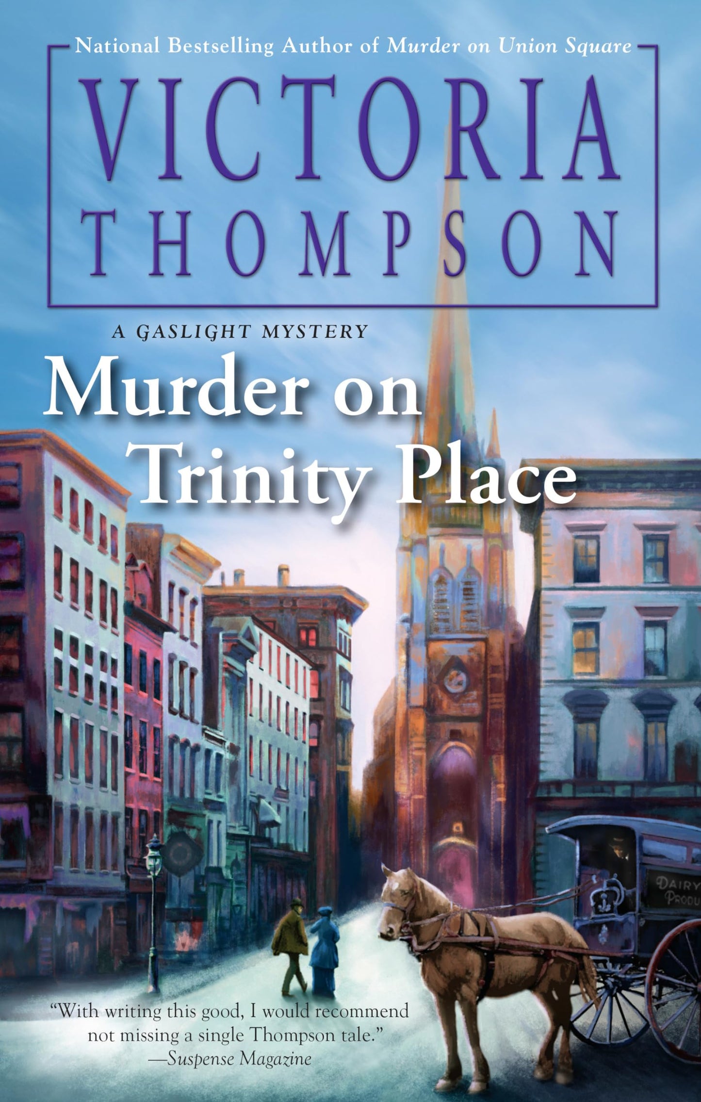 Murder on Trinity Place (A Gaslight Mystery)