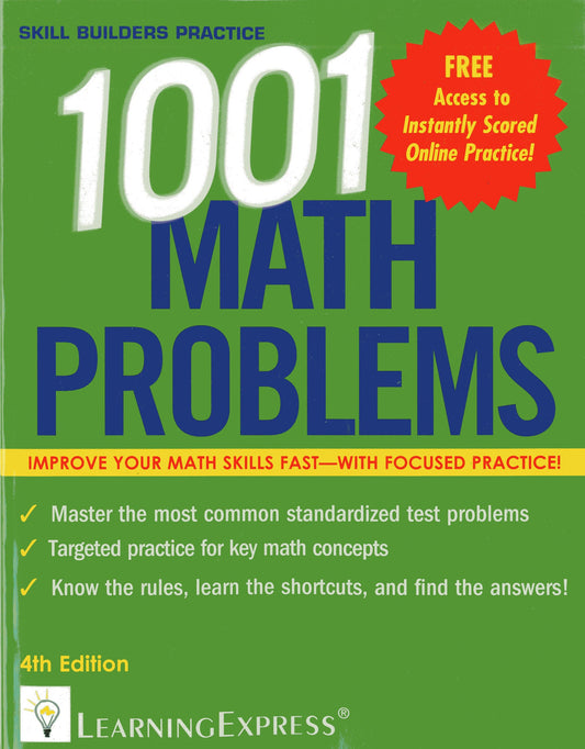 1,001 Math Problems (1001 Series)