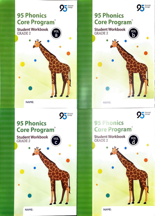 95 Phonics Core Program , Student Workbook , Grade 2 , Vol a.