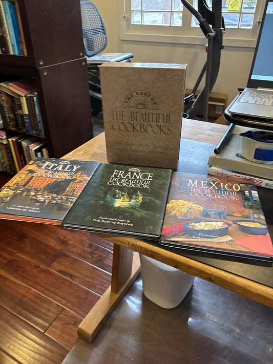 The Best of Beautiful Cookbooks: France, Italy & Mexico [Gift Boxed Set]