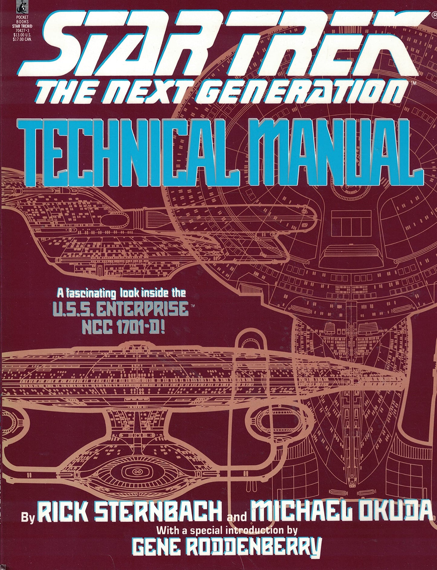 Star Trek - The Next Generation Technical Manual - A Fascinating Look Inside The U.S.S. Enterprise Ncc 1701-d