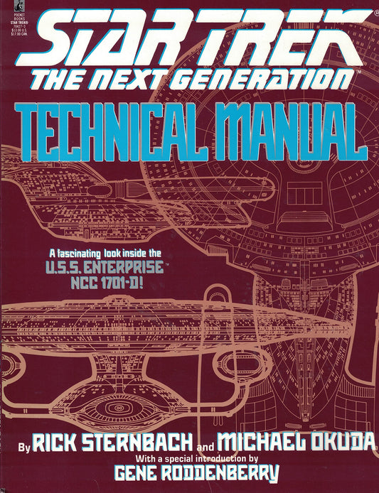 Star Trek - The Next Generation Technical Manual - A Fascinating Look Inside The U.S.S. Enterprise Ncc 1701-d