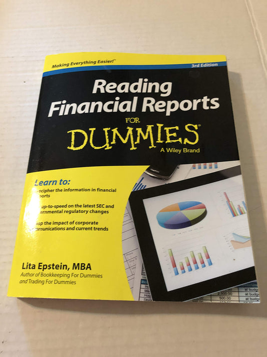 Reading Financial Reports For Dummies