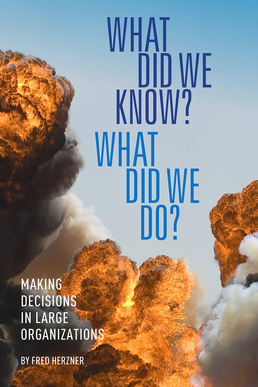 What Did We Know? What Did We Do?: Making decisions in large organizations