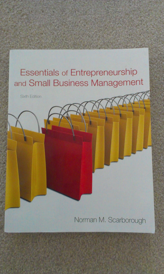 Essentials of Entrepreneurship and Small Business Management