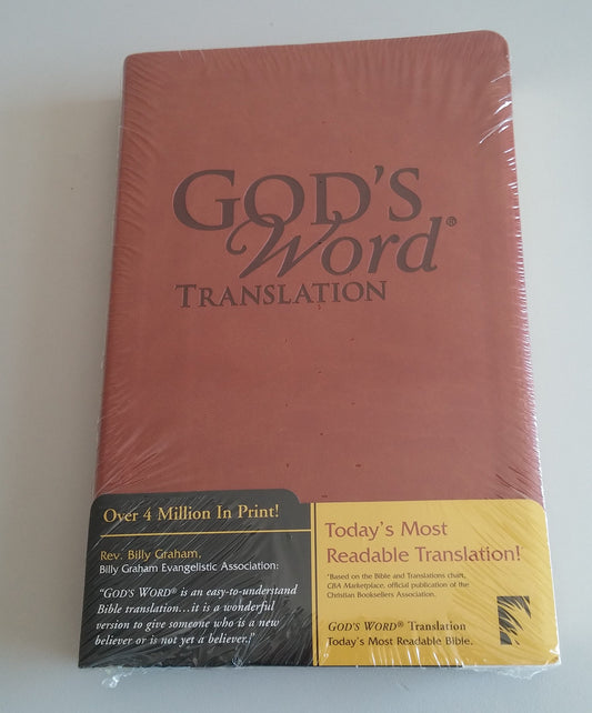 GOD'S WORD Handi-Size Text Saddle Duravella