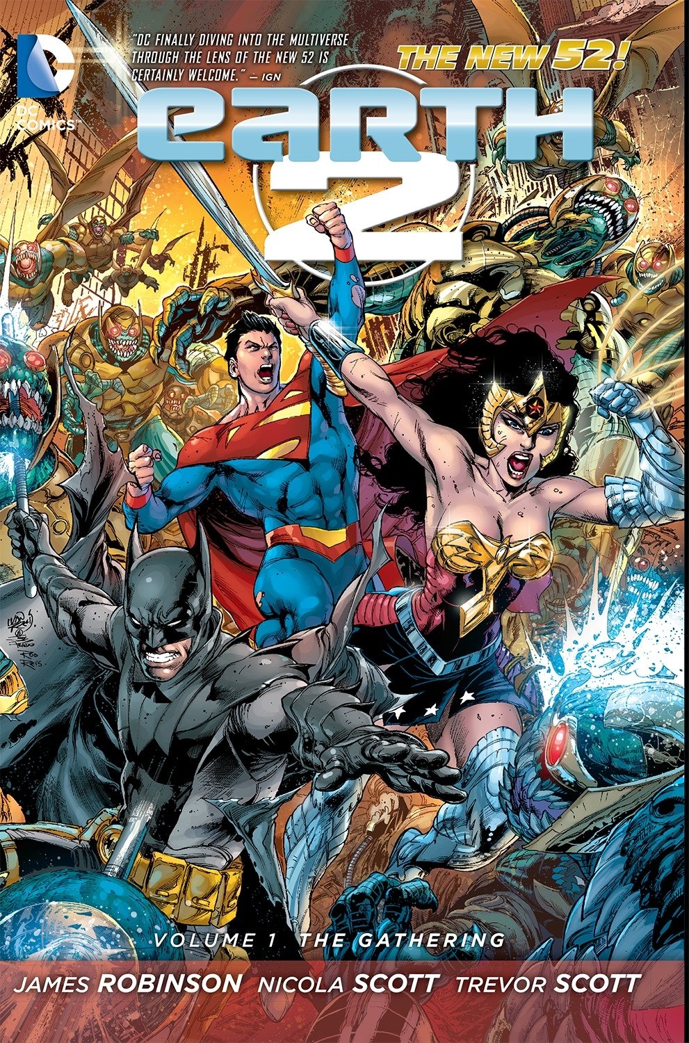 Earth 2 Vol. 1: The Gathering (The New 52)