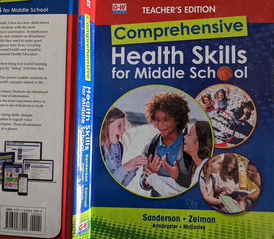 Comprehensive Health Skills for Middle School, Teacher's Edition, c. 2019