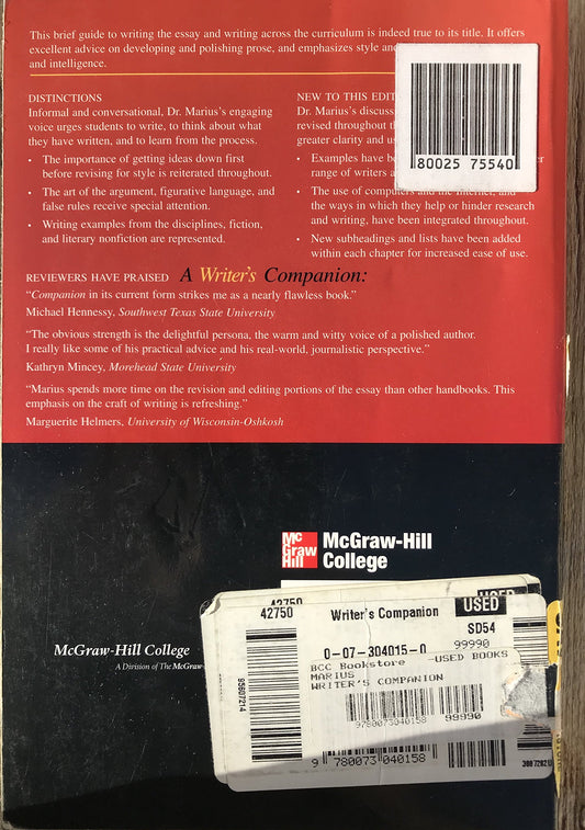 A Writer's Companion