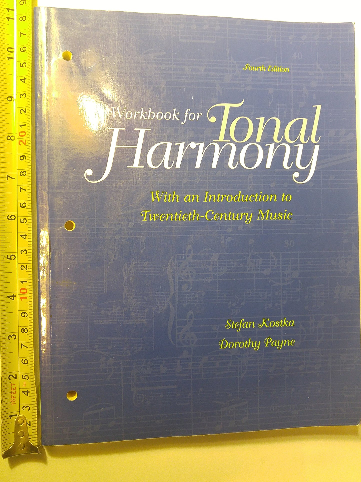 Student Workbook and CD for use with Tonal Harmony