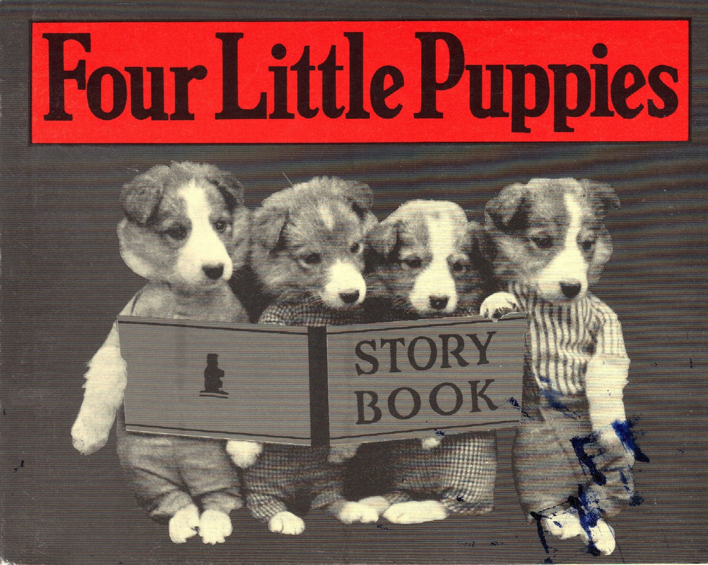 Four Little Puppies Story Book