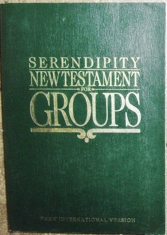 SERENDIPITY NEW TESTAMENT FOR GROUPS -- NIV